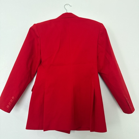 Naked Wardrobe Vibrant Red Double-Breasted Blazer - Picture 5 of 5